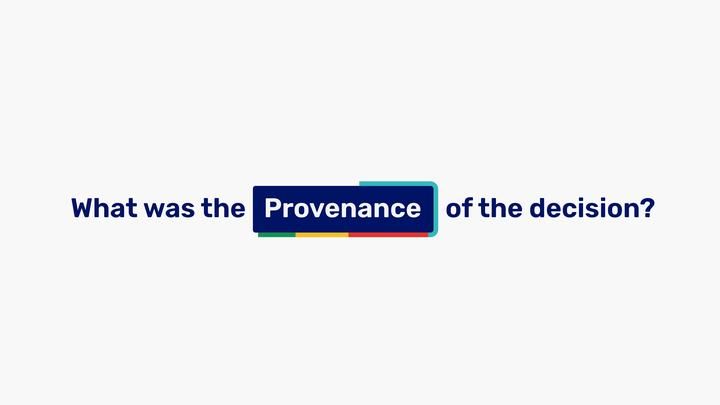 What was the provenance of the decision?