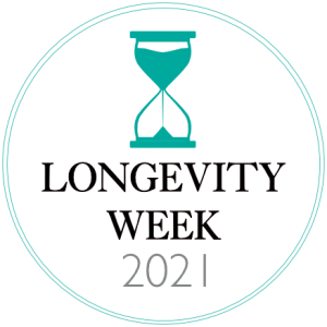 Image of the Longevity Week 2021 logo.